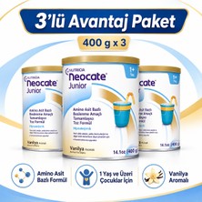 Milupa Mılupa Neocate Jr 400 gr Vanılya Aromalı 3 Lü Avantaj Paketi