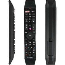 Antenci Vestel Netflix Mor Tuşlu LED Tv Kumanda Huayu RM-L1560