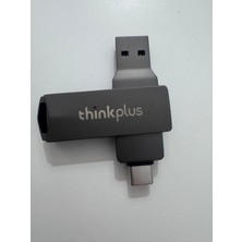 Lenovo Thinkplus MU251 512GB USB 3.2 Type-C + USB-A Metal Flash Bellek