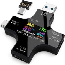 Antenci Powermaster PM-26611 Type-C/usb Voltmetre Ampermetre Test Cihazı