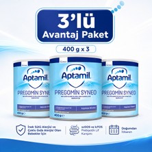 Aptamil Aptamıl Pregomın Syn 400 gr 3lü Avantaj Paketi