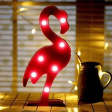 LED Işıklı Flamingo Gece Lambası