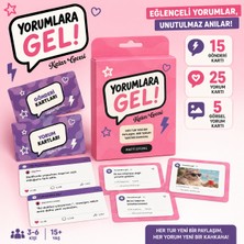 LUXMON Yorumlara Gel Kızlar Gecesi Eğlenceli Kart Oyunu