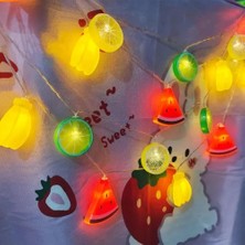 Just Cheap Store 2m 10 LED Karışık Meyveler
