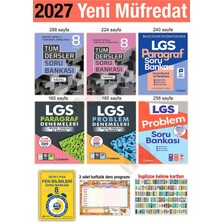 Tudem 8. Sınıf 2027 Tüm Dersler Paragraf Problemler Soru Bankası Denemeler Set