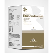 Lapharma Glucondromin Joint Support 60 Tablet Kedi ve Köpek Eklem & Kıkırdak Sağlığı Takviyesi (Glukozamin, Kondroitin & Msm)