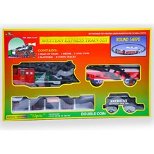 Pasifik Toys Pasifik 7019 Pilli Tren Seti ve Oyuncak Tren Yolu