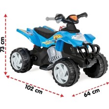 Vardem Rocket Akülü Atv 12V Mavi