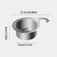 Just Cheap Store Kuğu Tasarımlı Paslanmaz Lavabo Drenaj Sepeti