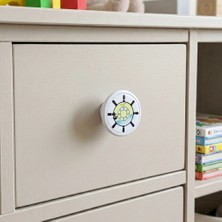 Eym Çocuk Odası Tekli Düğme Mobilya Kulp Çap 55 mm Gemici Dümeni
