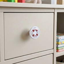 Eym Çocuk Odası Tekli Düğme Mobilya Kulp Çap 55 mm Can Simidi