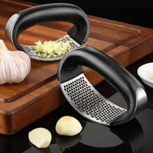 Just Cheap Store Paslanmaz Çelik Ergonomik Sarımsak Ezici Pres ve Doğrayıcı