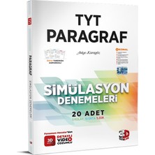 3D Yayınları Tyt Paragraf Simülasyon Denemeleri