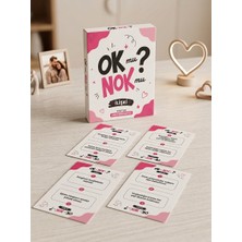 LUXMON Ok Mu Nok Mu? Ilişki Sürümü Çift ve Sevgili Sohbet Oyun Kartları