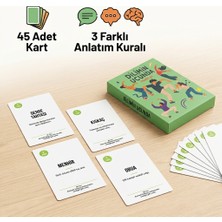 LUXMON Dilimin Ucunda Challenge Eğlenceli Kelime Tahmin Kart Oyunu