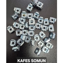 Kazey Teknik M6 Kafes Somun Çelik 2.4-3.4 T3