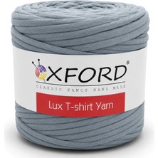 Oxford İplik Oxford Penye Spaghetti T-Shirt Yarn Penye Iplik 600 gr – Çanta Sepet Ipi 049 Gri