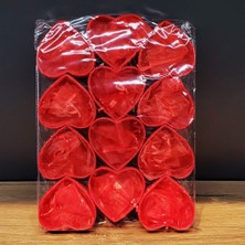 Just Cheap Store Kırmızı Kalpli Tül Kese