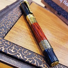 Just Cheap Store Gold Desenli Metal Roller Kalem
