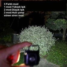 Just Cheap Store Mini 30 Led'li Çok Fonksiyonlu Şarjlı Kamp Lambası ve Anahtarlık Fener