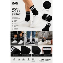 Medine Ticaret Medineticaret 6’lı Unisex Yarım Kolej Spor Çorap | Pamuklu – Nefes Alan – Terletmeyen Kolej Çorap