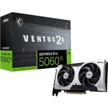 MSI Msı Nvıdıa Geforce Rtx 5060 Tı Ventus 2x Oc Plus 128BIT Gddr7 8gb Ekran Kartı