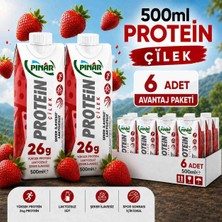 Pınar Cıleklı Proteınlı Sut 500 ml x 6 Adet