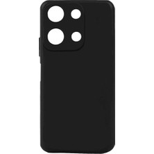 Infinix Note 30 Pro Kılıf Siyah Kamera Korumalı Esnek Zore Biye Silikon Kapak - Lyon Tech