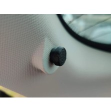 Demirhan3D 🚗 Petg Renault Captur Bagaj Rafı Klipsi 4 Adet | Isıya ve Suya Dayanıklı