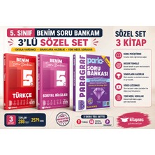 Beni̇m Hocam 5. Sınıf 3’lü Sözel Set – Türkçe + Sosyal Bilgiler + Paragraf Soru Bankası | Benim Soru Bankam & Paragraf