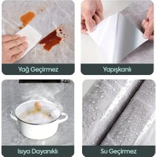 Just Cheap Store Mermer Desenli Kaplama Kağıdı 5 Metre