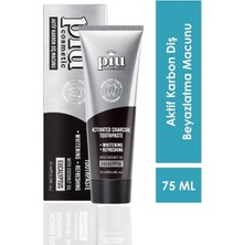 Piu Cosmetic Aktif Karbon Diş Beyazlatma Macunu 75 ml