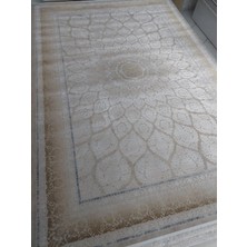 Modamax Tugra Halı Sılver Viskon ve Akrilik Iplik Karışımı 200X290(6M2) Makina Dokuması Halı
