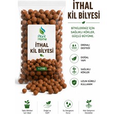 Plant Home Power Mix Ithal Kil Bilyesi 1 Litre – Leca Kil Topu, Saksı Drenaj ve Bitki Toprağı Karışımı