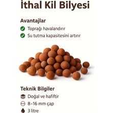 Kanyon Market Ithal Kil Bilyesi - 3 Litre Işlemden Geçmiş Premium Ürün- Orkide Toprağı ve Drenaj