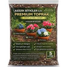 Plant Home Power Mix 5 Litre – Düşük Ph Torf Perlit Karışımı | Yaban Mersini, Açelya, Kamelya, Ortanca, Gardenya