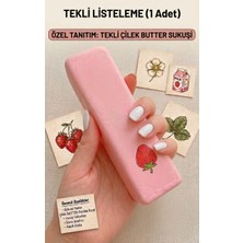 Vittuc Çilekli Butter Squishy  Çilek Pembe Renk Tereyağ Sukuşi Popüler Sıkmalı Stres Sıvısız Yumuşak Popüler Trend Oyuncak