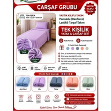 Trendol Fashion Life Pamuklu Lastikli Çarşaf Takım/ 2 Takım /Tek Kişilik ( 2 Takım Satılmaktadır 2 Adet Çarşaf 2 Adet Yastık kılıfı )