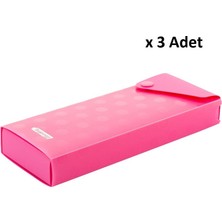 Bigpoint Kutu Kalemlik Pembe x 3 Adet