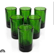 Saturno78 Jagermeister Yeşil Buzlu Shot Bardakları 1 Adet