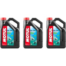 Hızlı Balık Motul Marıne Tech 4t 25W-40 5 Lt Tekne Motor Yağı 3 Adet