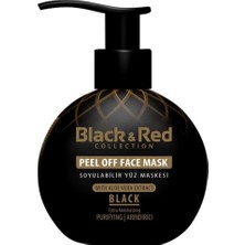 Savarga Black Red Soyulabilir Yüz Maskesi Siyah 250 ml