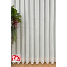 Bambu Tt Kumaş Pileli Tül Perde  Ütü Istemez Kornişe Takılmaya Hazır Dikilmiş
