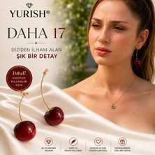 Yurish Kadın Gold Trend Kiraz Küpe