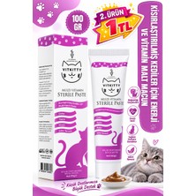 VitKitty Kısırlaştırılmış Kediler İçin Multivitamin Kedi Maltı Kedi Vitamini (100 Gr )