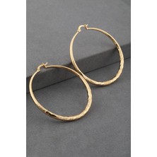 Gold Çelik Küpe