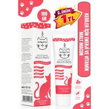 VitKitty Kediler Için Multivitamin Kedi Maltı Kedi Vitamini (100 Gr )