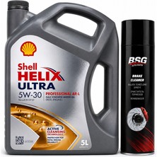 Shell Helix Ultra Pro Arl 5W-30 5 Litre + Balata Spreyi 500 ml