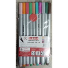 ED Globox Fineliner Kalem 10 Renk
