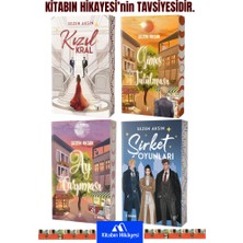 Artemis Yayınları Kızıl Kral, Güneş Tutulması, Ay Çarpması, Şirket Oyunları(4kitap) Sezen Aksın